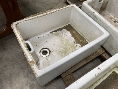 Lot 10 - 2x Butler Sinks