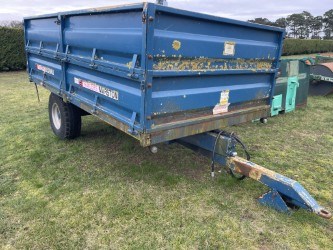 Lot 8 - Marston DS5 tipping trailer. 2010 model year....