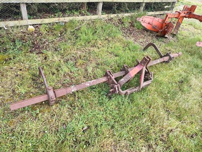 Lot 1h - 3 Point Linkage Frame