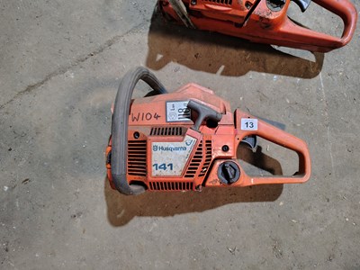 Lot 13 - Husqvarna 141 Chainsaw, no blades