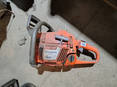 Lot 15 - Husqvarna 353 Chainsaw, no blades