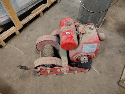 Lot 25 - Petrol Winch