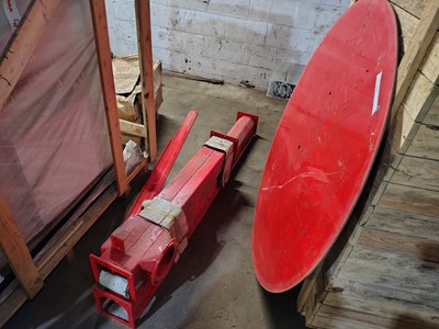 Lot 44 - Fabricated Steel Beams
