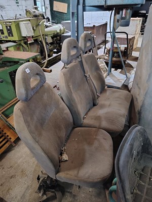 Lot 49 - Ford Transit Seats x 3
