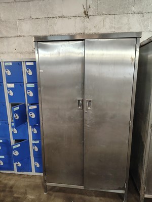 Lot 63 - Steel Cabinet