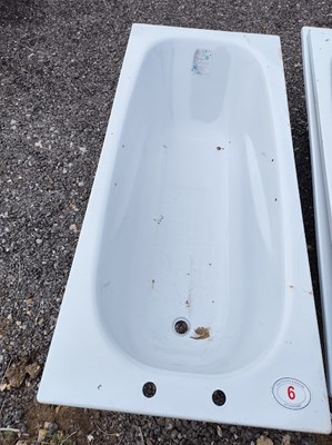 Lot 6 - 1x Metal Bathtub