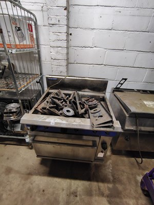 Lot 102 - Blue Steel Commercial Fryer/Oven
