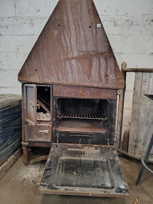 Lot 140 - Vintage Wood Burner
