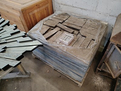 Lot 142 - Pallet of Reclaimed Wooden Flooring Blocks