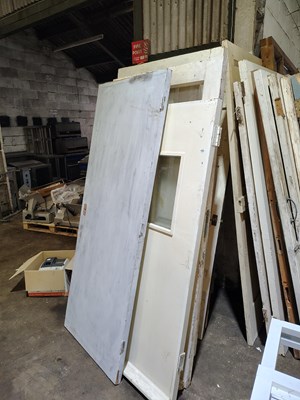 Lot 151 - Qty of Doors (wooden)