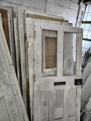 Lot 155 - Qty of Doors (wooden)