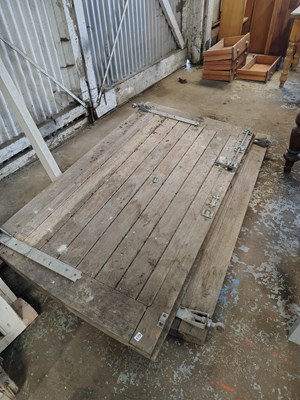 Lot 170 - Pair of Wooden Gates