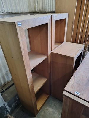 Lot 188 - Wooden Units x 3 (bookshelves)