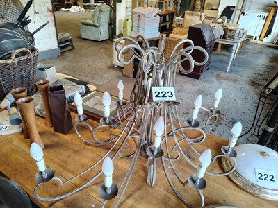 Lot 223 - Chandelier Lights x 1