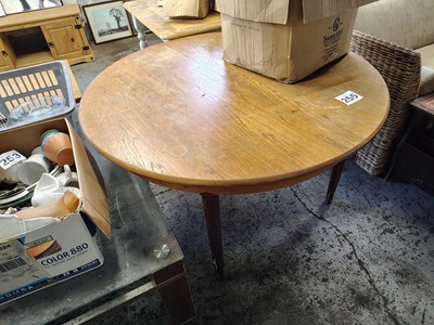Lot 255 - Round Wooden Table