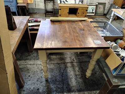 Lot 257 - Wooden Table