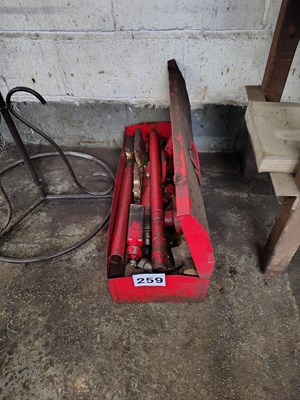 Lot 259 - Toolbox with Parts