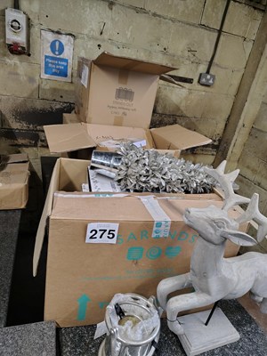 Lot 275 - Boxes of Christmas Decorations x 4