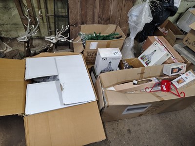Lot 277 - Christmas Decorations x 9 boxes