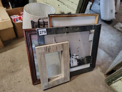 Lot 279 - Pictures/Frames x 7